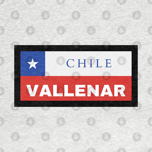 Vallenar City in Chilean Flag by aybe7elf